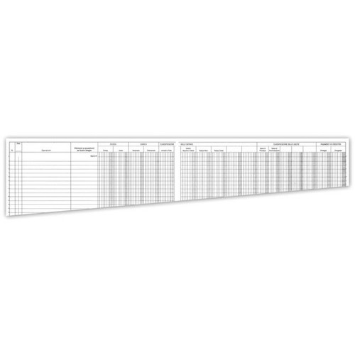 Buffetti registro giornale - registro,