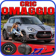 Ruotino Di Scorta 5Fori Da 16 Suzuki Swift Sport Kit Cric Crick + Chiave Sacca