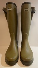 Stivali Di Gomma Le Chameau Vierzonord Wellington Boots Taglia EU 43  UK 9