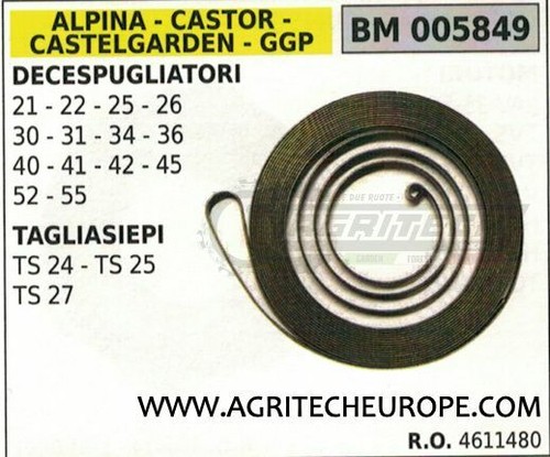 4611480 molla avviamento - molla,