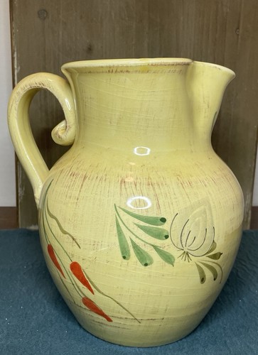 Vaso brocca italiano dipinto - , a