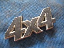 FIAT Panda 4x4 - Logo rivestimento laterale NERO - Ricambio usato