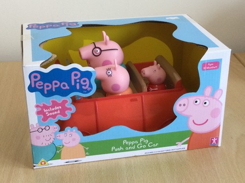 Peppa pig auto push and - auto, go