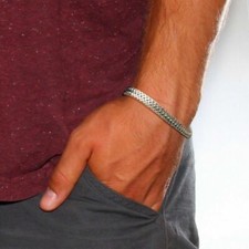 Bracciale uomo acciaio inox