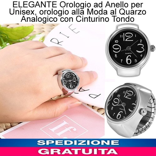 Elegante orologio anello x - ad,