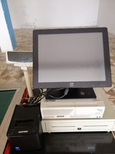 N° 2 Regstratori di Cassa Telematici, Touch Screen, Cassetti Denaro, 