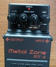 BOSS MT 2 (METAL ZONE), PEDALE DISTORSIONE PER CHITARRA, CONDIZIONE OTTIME