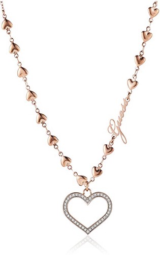 Collana donna guess cuore - donna, in