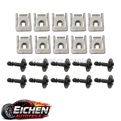 Set clip protezione motore - protezione,