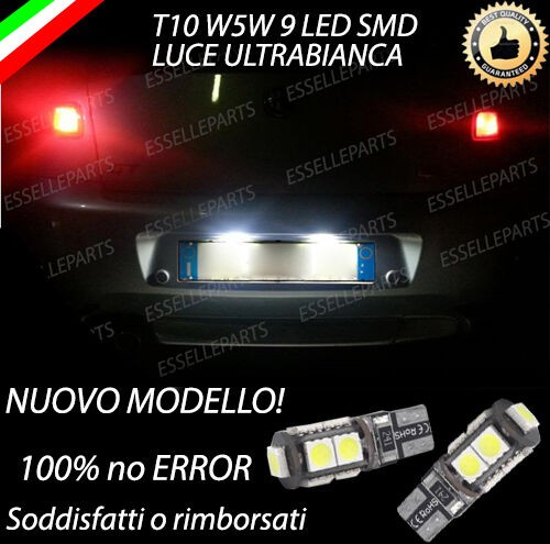 Coppia luci targa led - led, alfa