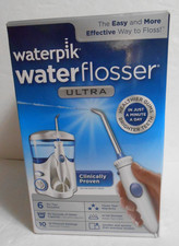 Waterpik Ultra Water Flosser Bianco WP-100W Include 6 Punte Nuovo Sigillato