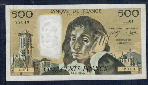 Francia 500 franchi 1979 - ,