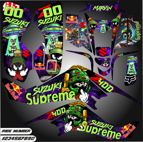 Ltz 400 suzuki - 400, wrap