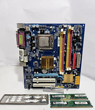 Scheda madre Gigabyte GA-G31MF-S2 ddr2 775 +Intel Core2 Quad SLACR +Kingston 2Gb