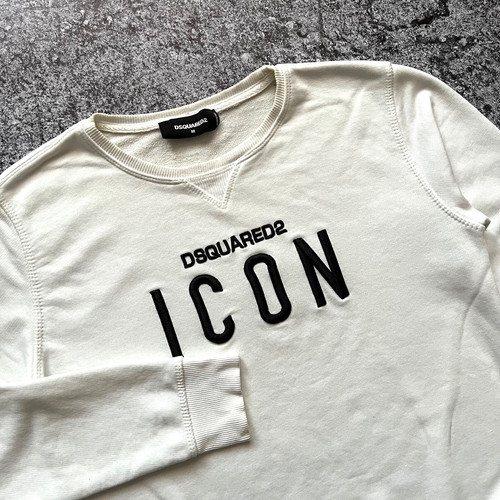 Felpa dsquared2 icon logo - felpa,