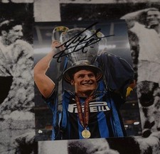 Autografo javier zanetti - autografo,
