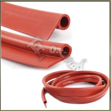 Bordo in gomma nero canale a U