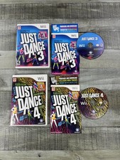 Just Dance 3 & 4 Nintendo Wii