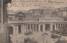 Cartolina genova stazione - cartolina, genova.