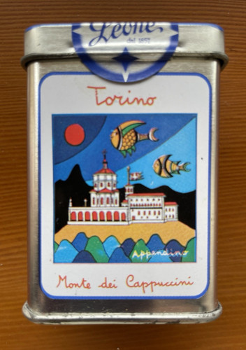 Scatola latta pastiglie - di,