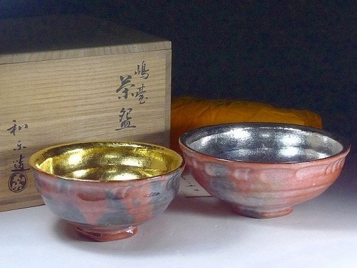 Matcha bowl set gold - set, silver