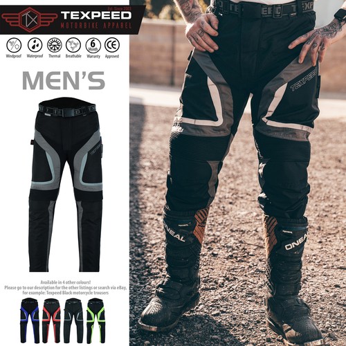Pantalone moto corazzato - pantalone,