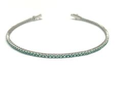 Bracciale tennis smeraldi 3.75