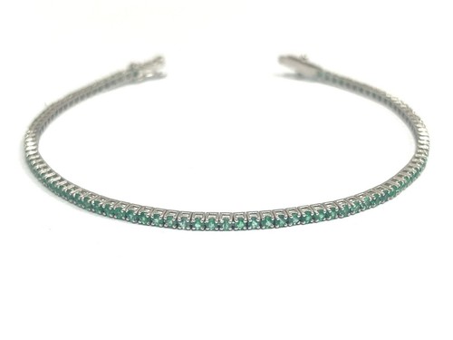 Bracciale tennis smeraldi - , 3.75