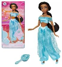 PRINCIPESSE DISNEY JASMINE CON SPAZZOLA - BAMBOLA SNODABILE