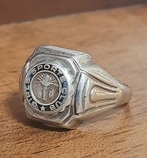 Anello argento college