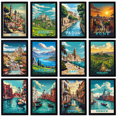 Poster vintage viaggio vacanze - poster,