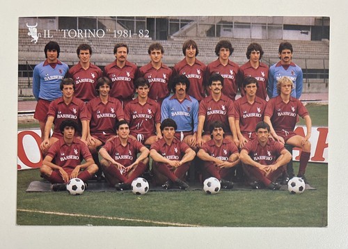 1981 1982 cartolina torino - 1981-1982,