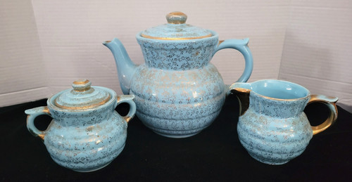 Caffettiera vintage azzurra
