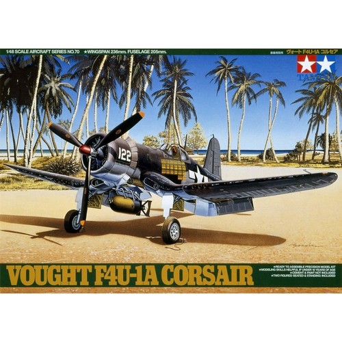 Tamiya 61070 vought f4u - tamiya,