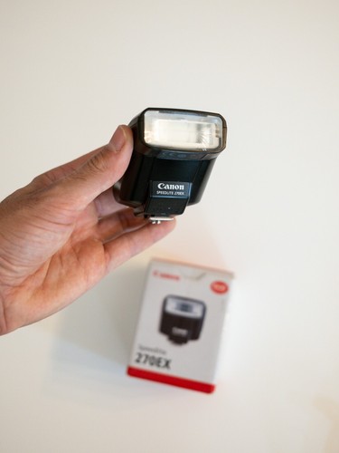 Flash canon speedlite 270ex - flash,