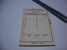 HANDS Lancette punta rossa Pocket  wristwatch Suisse made orologio vintage