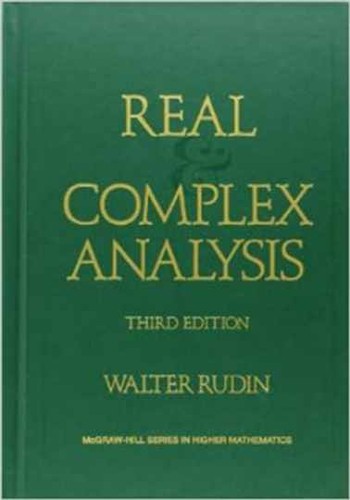 Real and complex analysis - real,