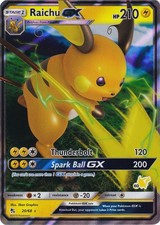 UR-01 Holo Raichu GX - 20/68