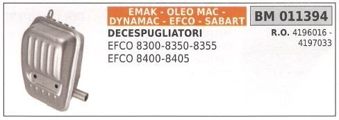 Marmitta emak decespugliatore - marmitta,