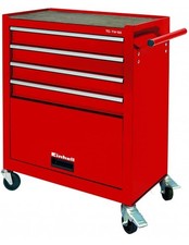 Cassettiera a carrello per utensili da officina 4 cassetti portata 75 kg Einhell