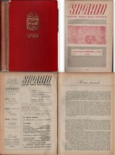 Teatro Rivista Sipario prima annata completa dal n° 1 al n° 8 1946