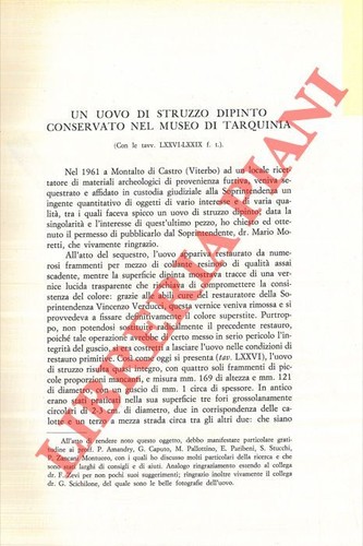 Torelli un uovo di - uovo,