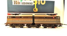 LOCOMOTORE ELETTRICO E.645-045 FS. RIVAROSSI-HO- con modanature.