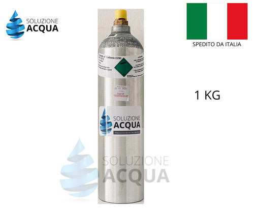 Bombola co2 1kg valvola - bombola,
