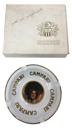 Posacenere campari ritratto - campari,