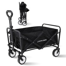 Carrello pieghevole pieghevole da spiaggia con grande capacità robusto carrello