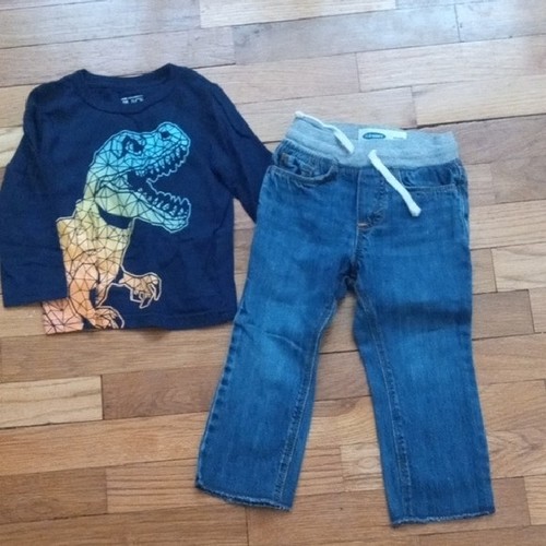 Maglietta dino grafica manica - maglietta,