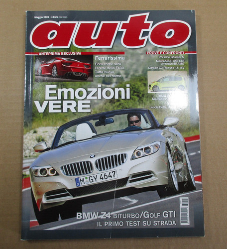 Rivista auto maggio - auto, 2009