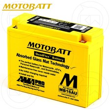 BATTERIA POTENZIATA MOTOBATT MB16AU SIGILLATA 12V DUCATI Superlight 900 1996