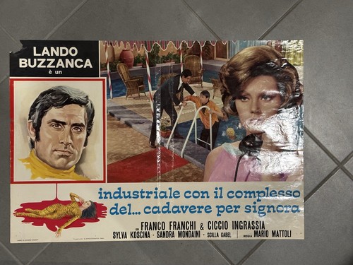 Fotobusta lando buzzanca - fotobusta,